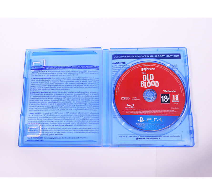PlayStation 4 - Wolfenstein The Old Blood [Gebruikt]