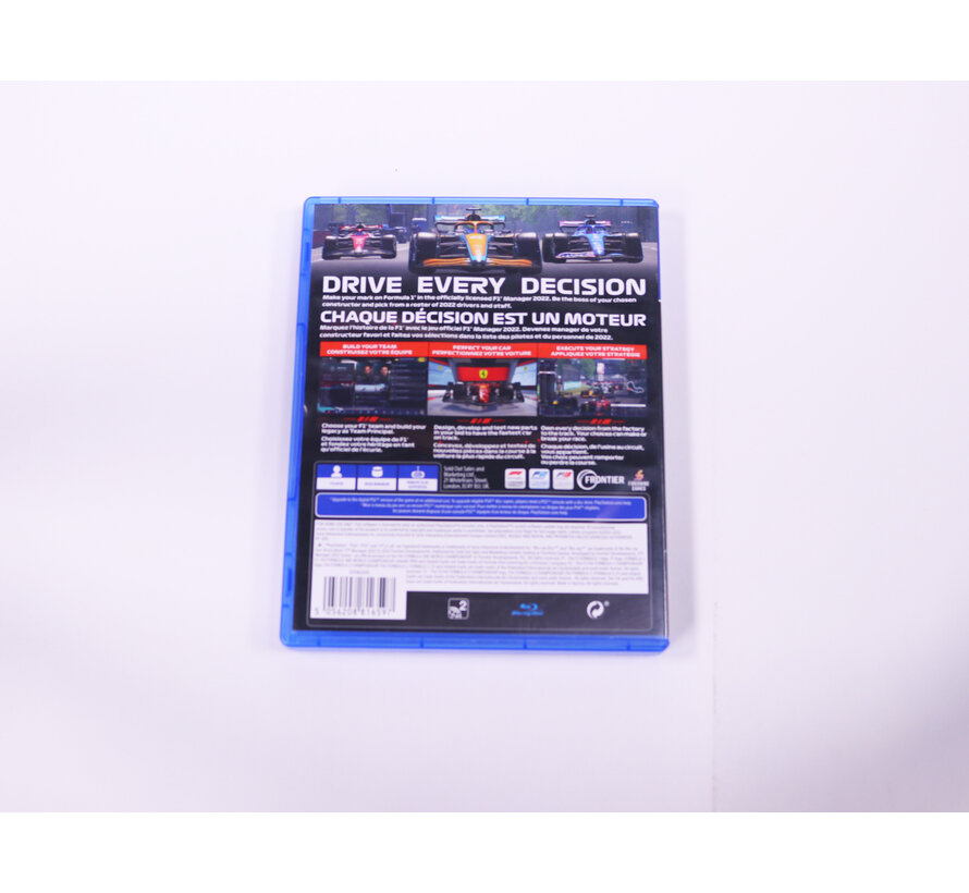 PlayStation 4 - F1 Manager 22 [Gebruikt]