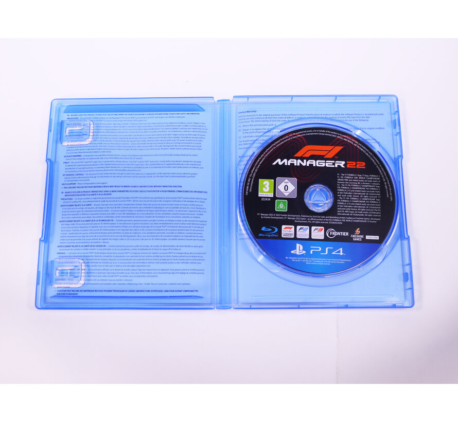 PlayStation 4 - F1 Manager 22 [Gebruikt]
