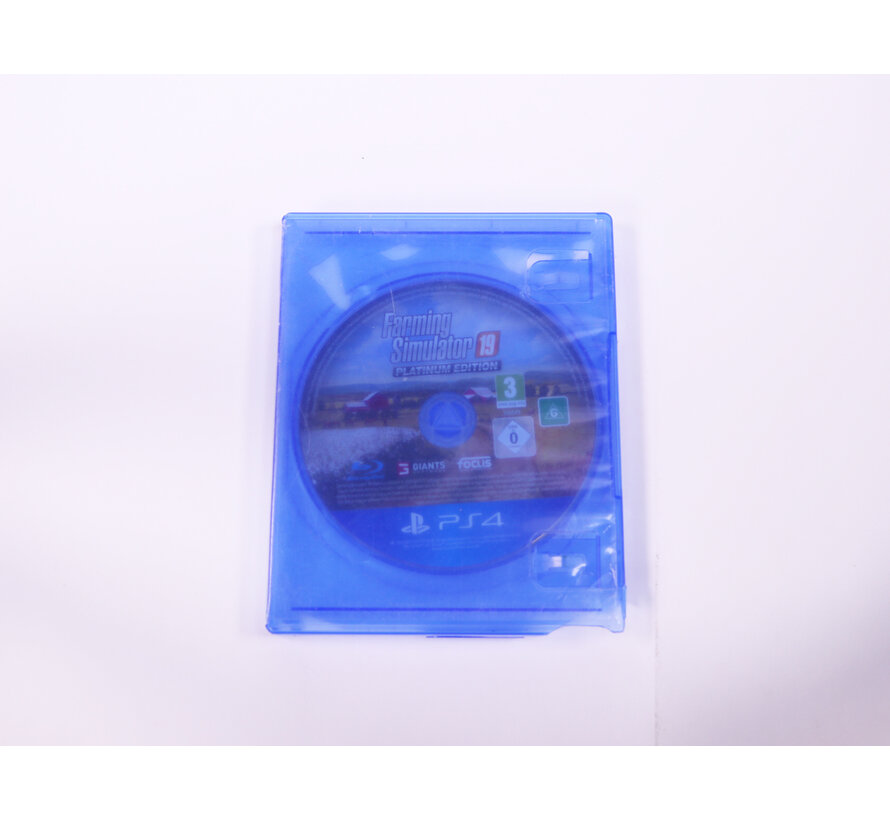 Playstation 4 - Farming Simulator 19 [Platinum Edition] [No Manual] [Gebruikt]