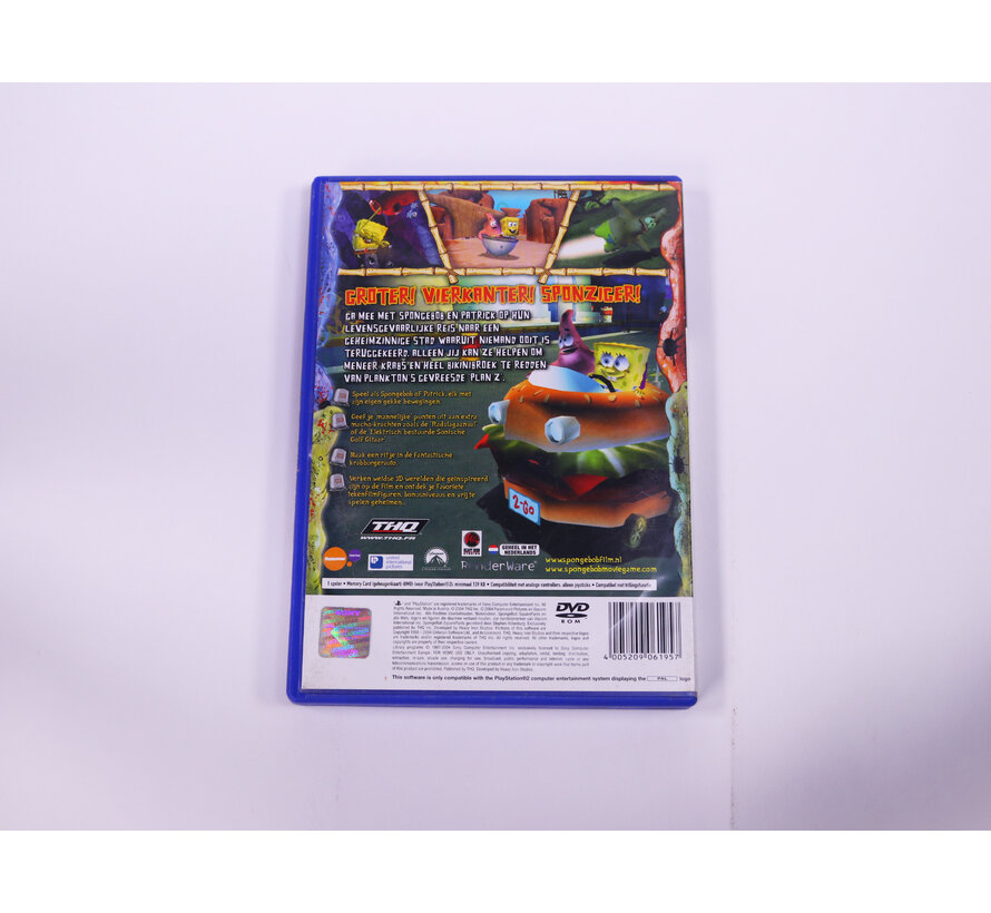 PlayStation 2 - The SpongeBob SquarePants Movie [No Manual]