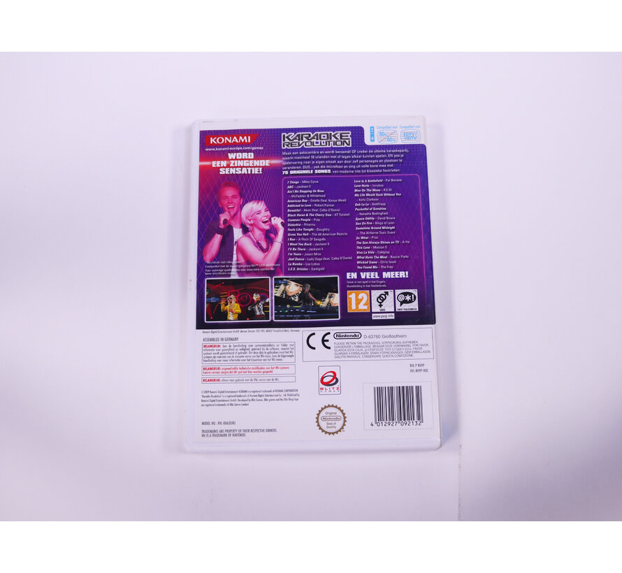 Wii - Karaoke Revolution