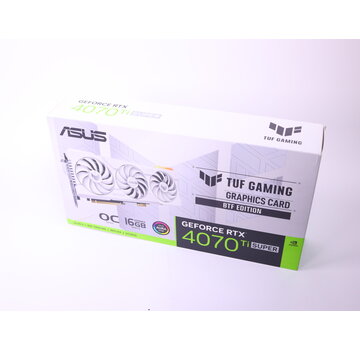 Asus TUF 4070 Ti Super OC BTF White