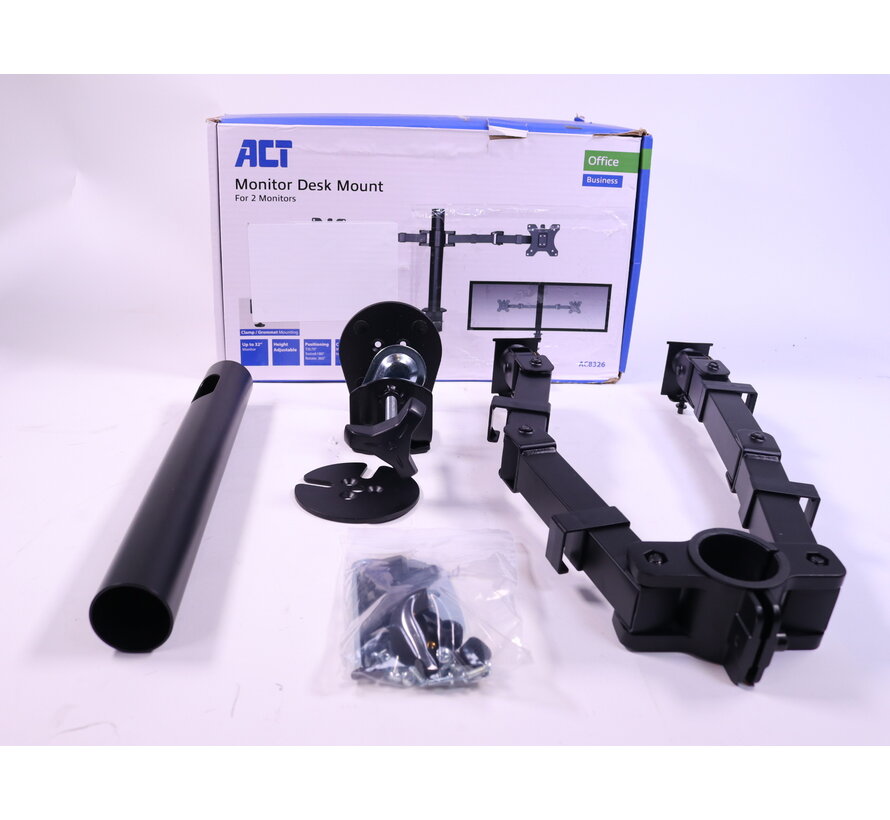 AC8326 - Monitor Bureasteun, 2 schermen tot 32†en 12kg