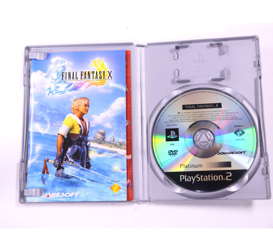 PlayStation 2 - final Fantasy X [Platinum]