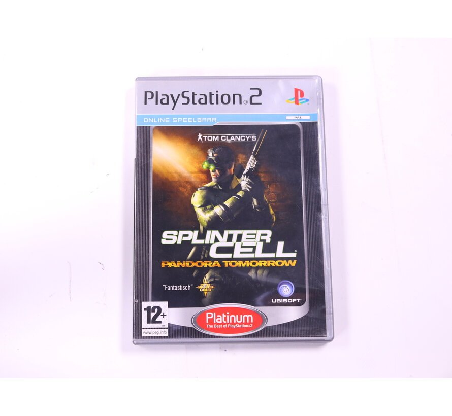 PlayStation 2 - Tom Clancy's Splinter Cell: Pandora Tomorrow [Platinum Hits]