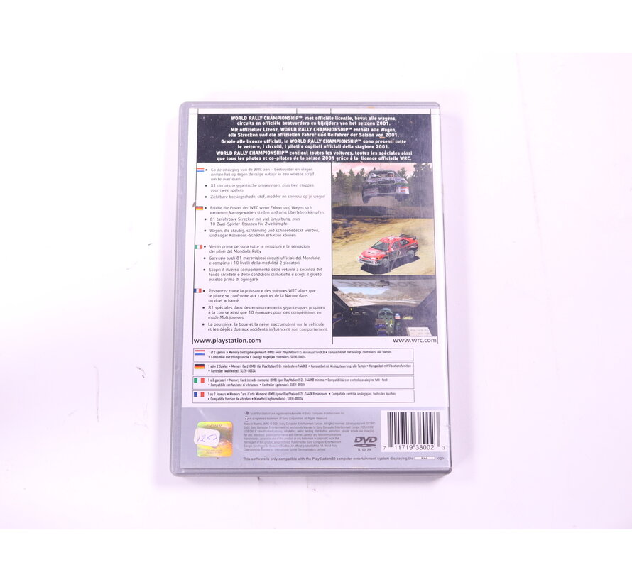 PlayStation 2 - World Rally Championship [Platinum] [No Manual]