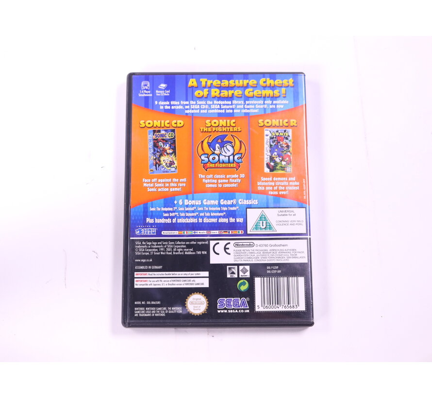 GameCube - Sonic Gems Collection