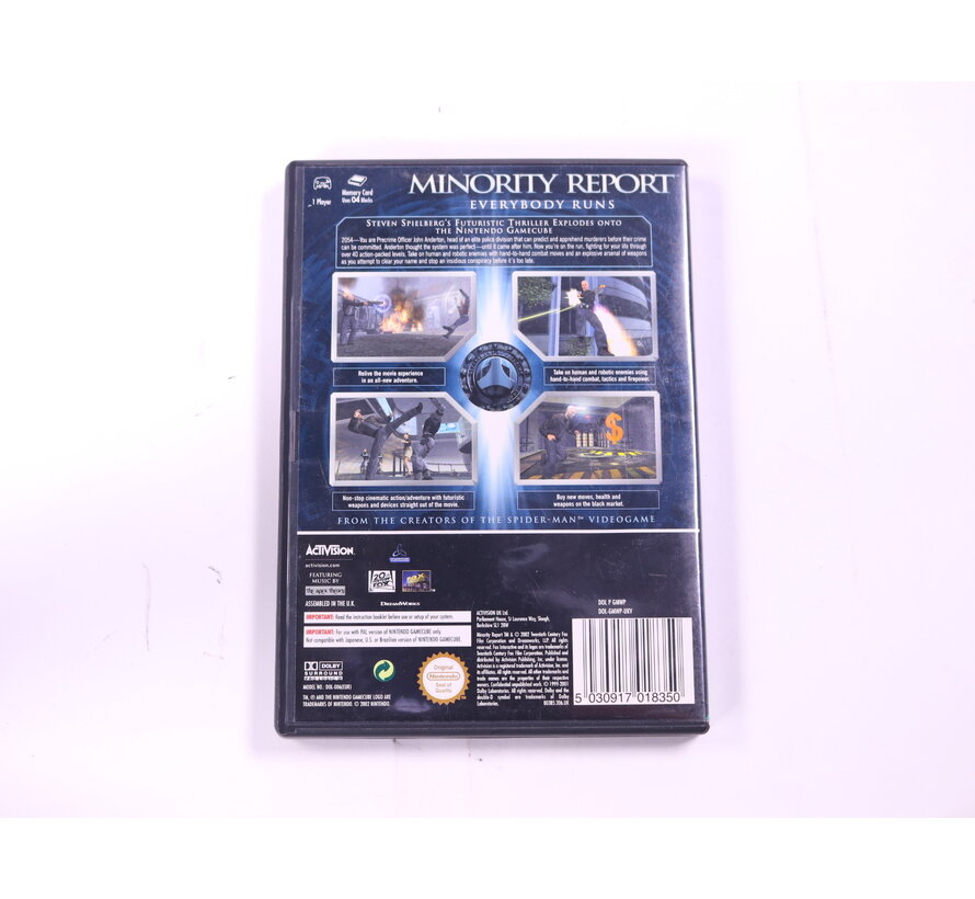 GameCube - Minority Report: Everybody Runs