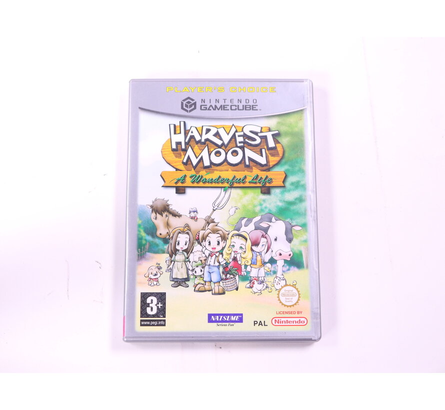 GameCube - Harvest Moon: A Wonderful Life [Players Choise]