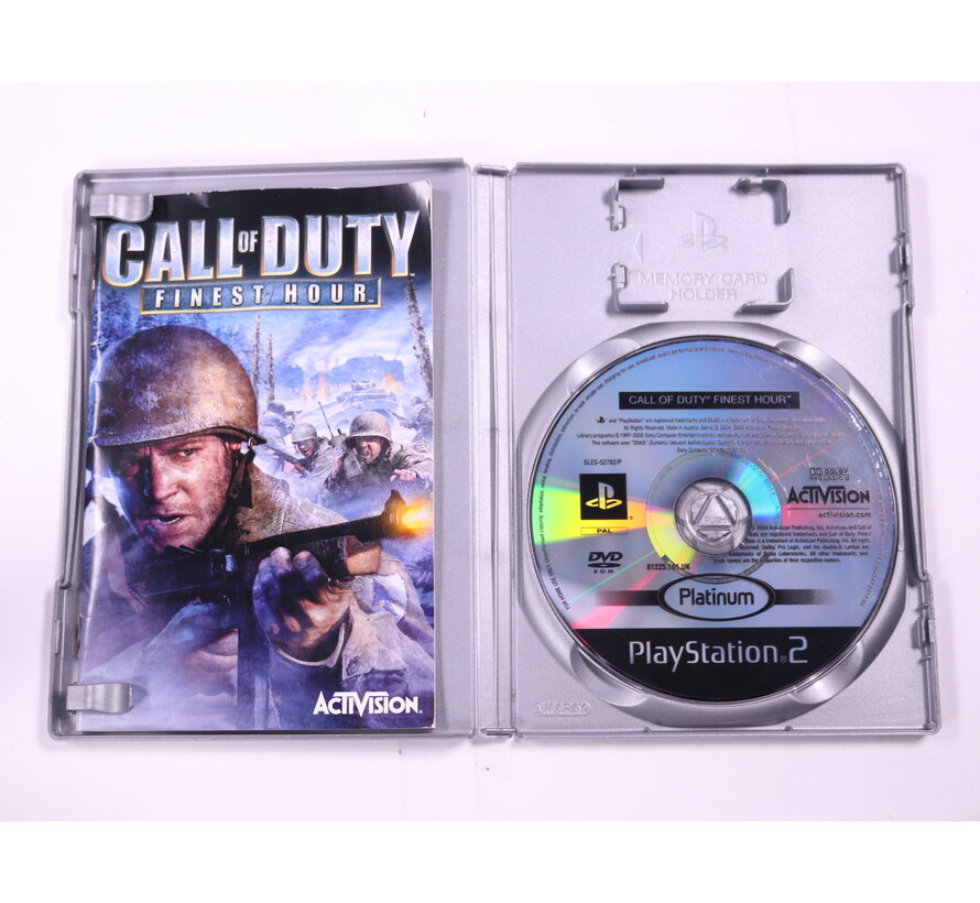 PlayStation 2 - Call of Duty: Finest Hour [Platinum Hits]