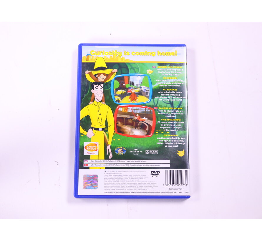 PlayStation 2 - Curious George [No Manual]