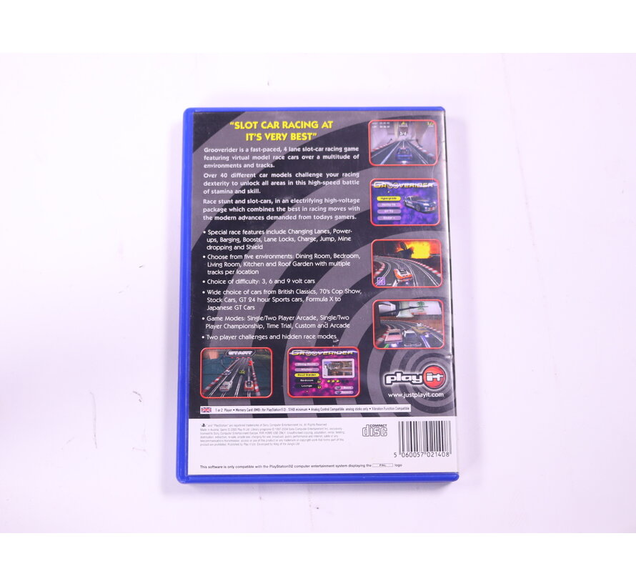 PlayStation 2 - Groove Rider: Slot Car Thunder