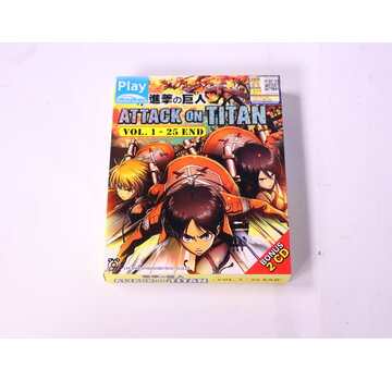 Crunchyroll Attack on Titan 1-25