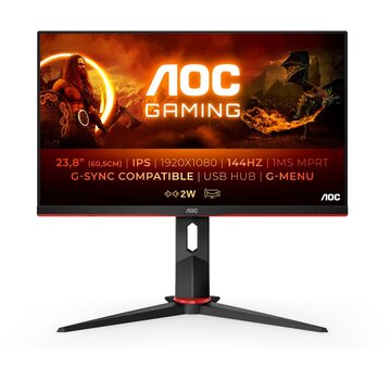 AOC 24G2U/BK | 1080P -  144hz - 4 ms - IPS - 24 inch