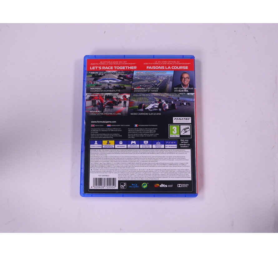 PlayStation 4 - F1 2020 [Gebruikt]