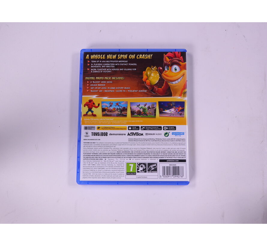 PlayStation 5 - Crash Team Rumble [Gebruikt]