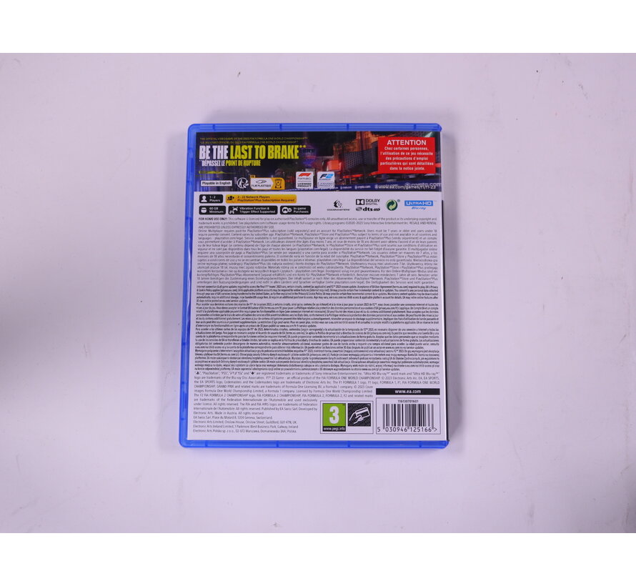 PlayStation 5 - F1 23 [Gebruikt]