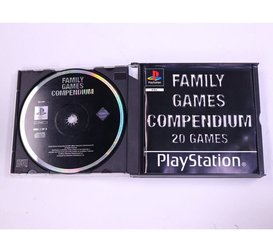 PlayStation 1 - Family Games Compendium