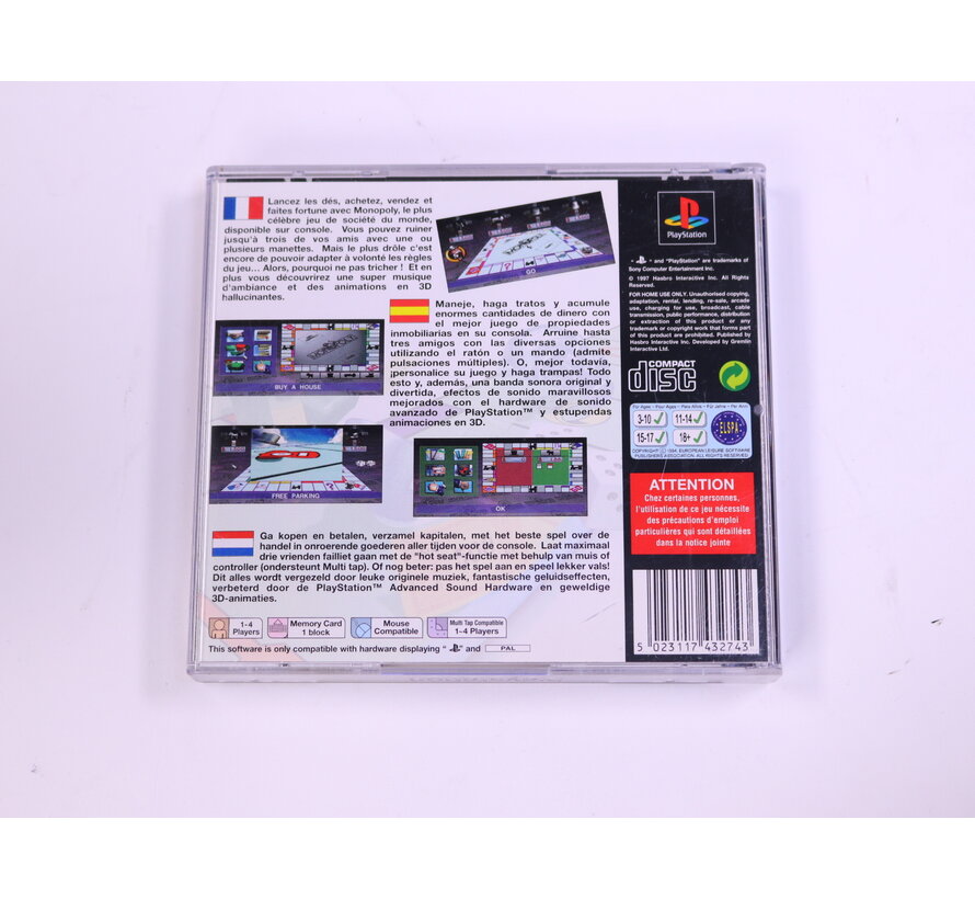 PlayStation 1 - Monopoly