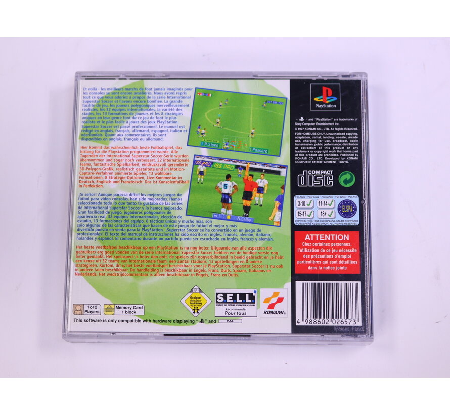 PlayStation - International Superstar Soccer Pro