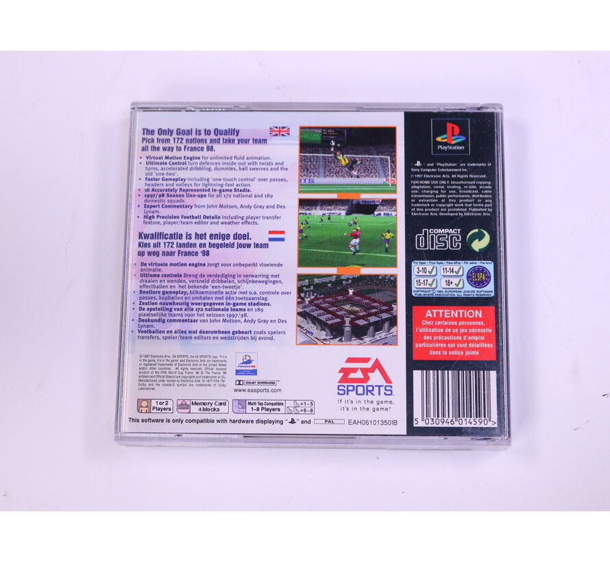 PlayStation 1 - FIFA Soccer - Road To World Cup 98