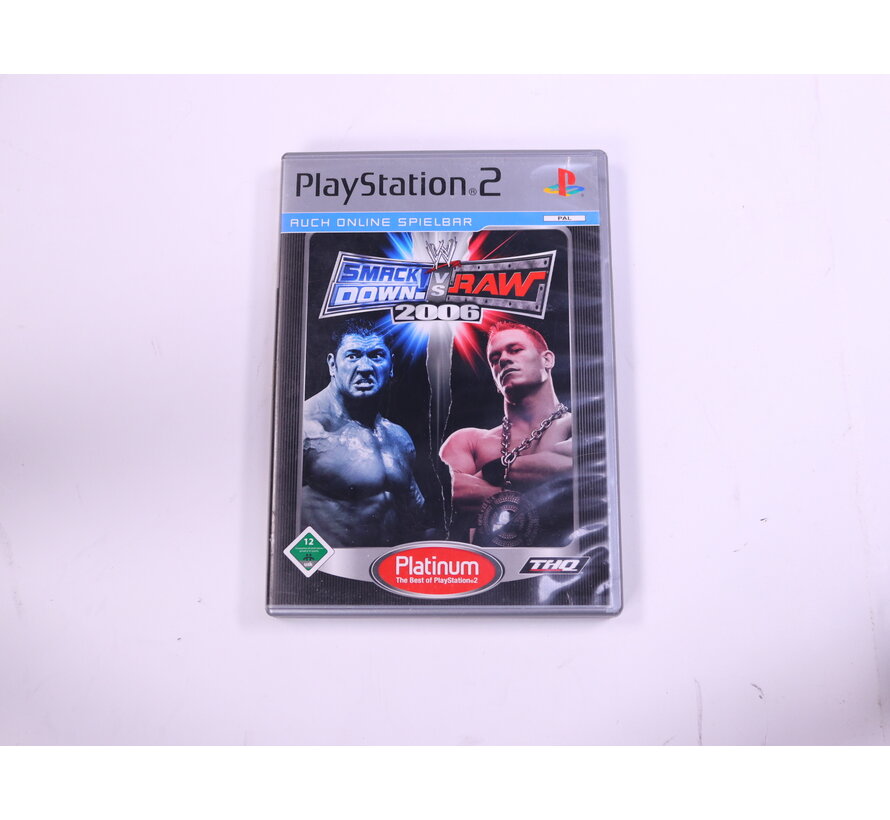 PlayStation 2 - WWE SmackDown vs. Raw 2006 [Platinum]
