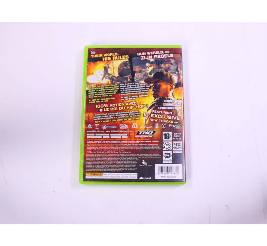 Xbox 360 - 50 Cent: Blood on the Sand