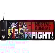 Mortal Kombat Mortal Kombat - XXL Gaming Muismat en Mobiele Draadloze Lader