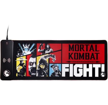 Mortal Kombat Mortal Kombat - XXL Gaming Muismat en Mobiele Draadloze Lader