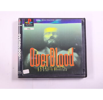 Riverhillsoft PlayStation 1 - OverBlood A3-D Sci-Fi Adventure [No Manual]