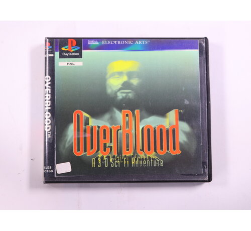 Riverhillsoft PlayStation 1 - OverBlood A3-D Sci-Fi Adventure [No Manual]