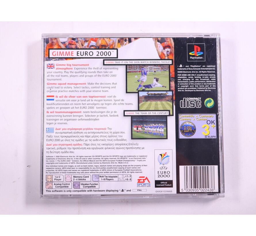PlayStation 1 - Euro 2000