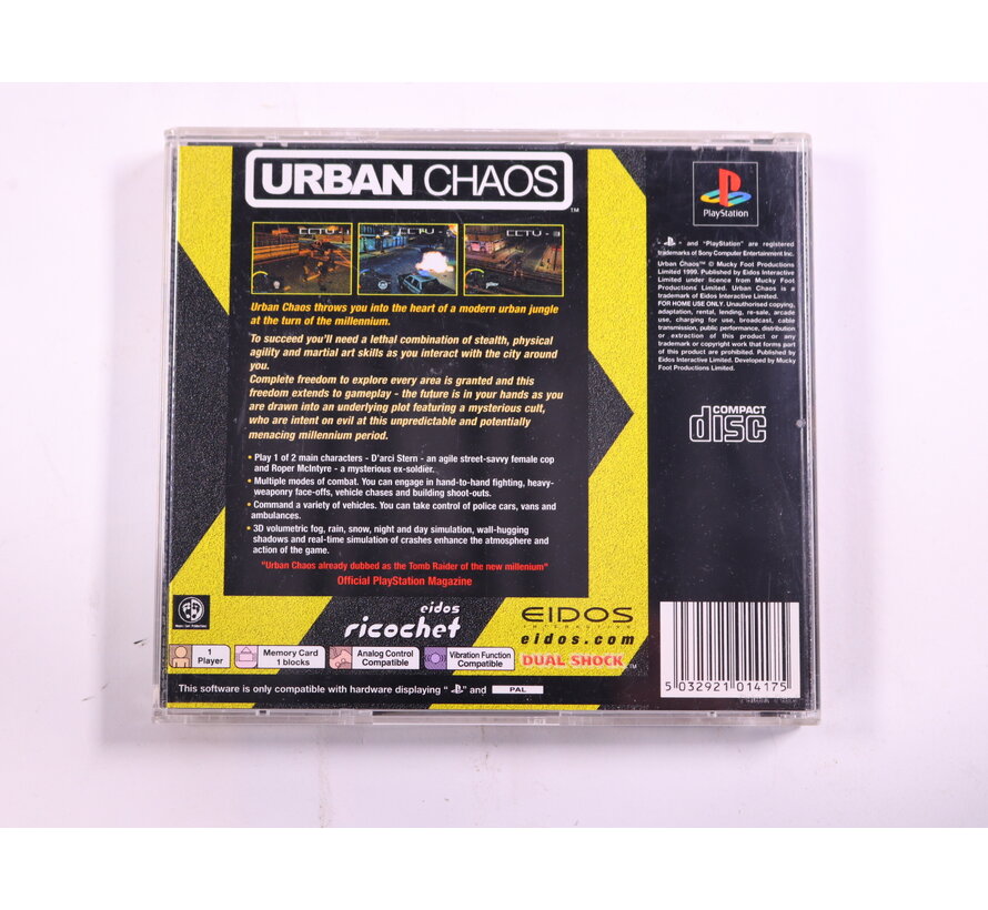 PlayStation 1 - Urban Chaos