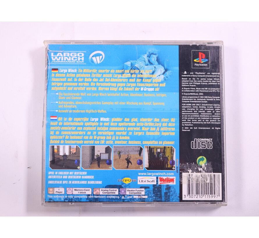 PlayStation 1 - Largo Winch