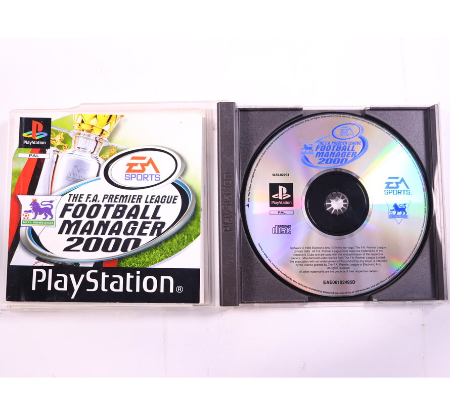 PlayStation 1 - Football Manager 2000