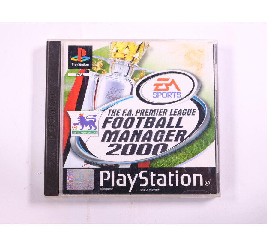 PlayStation 1 - Football Manager 2000