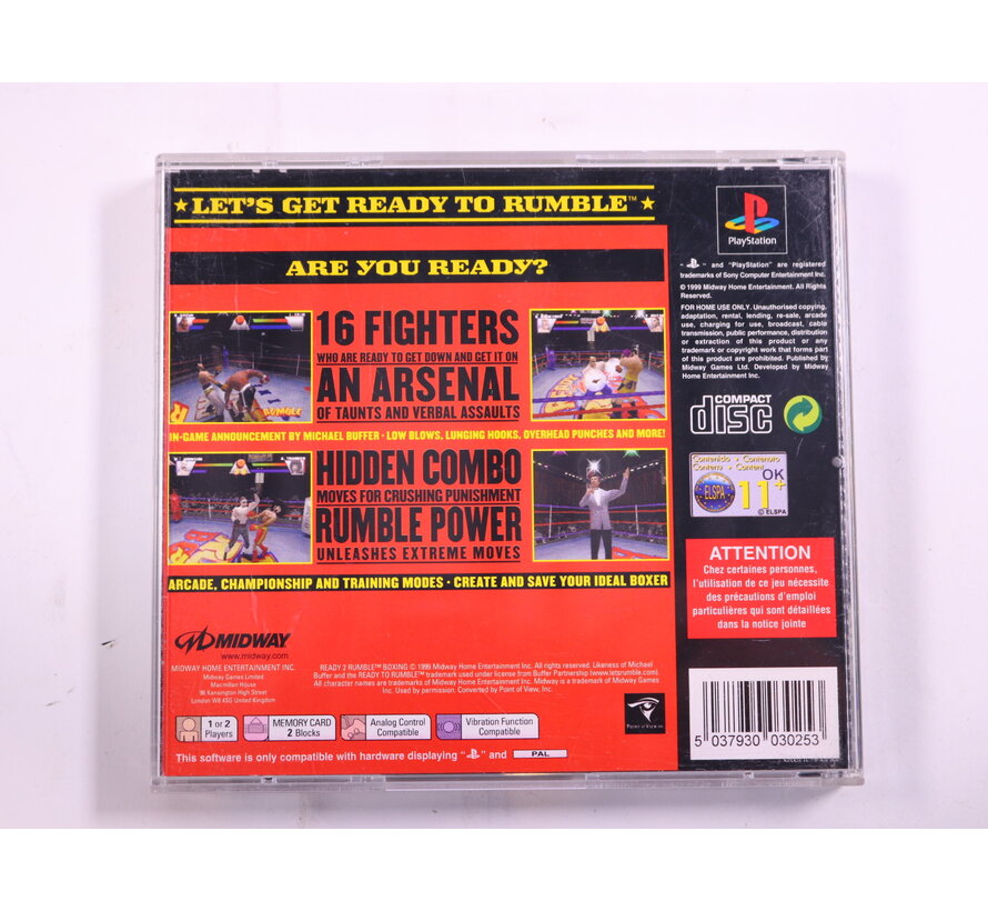 PlayStation 1 - Ready 2 Rumble Boxing