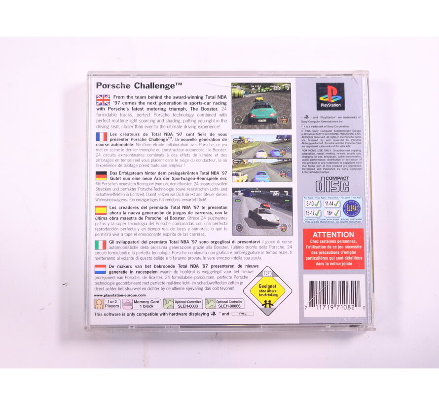 PlayStation 1  - Porsche Challenge [Platinum]