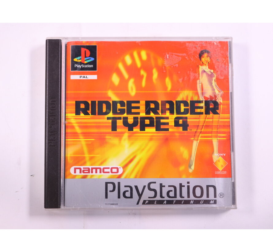 PlayStation 1 - Ridge Racer Type 4 [Platinum]