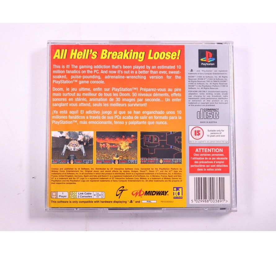 PlayStation 1 - Doom [Platinum]