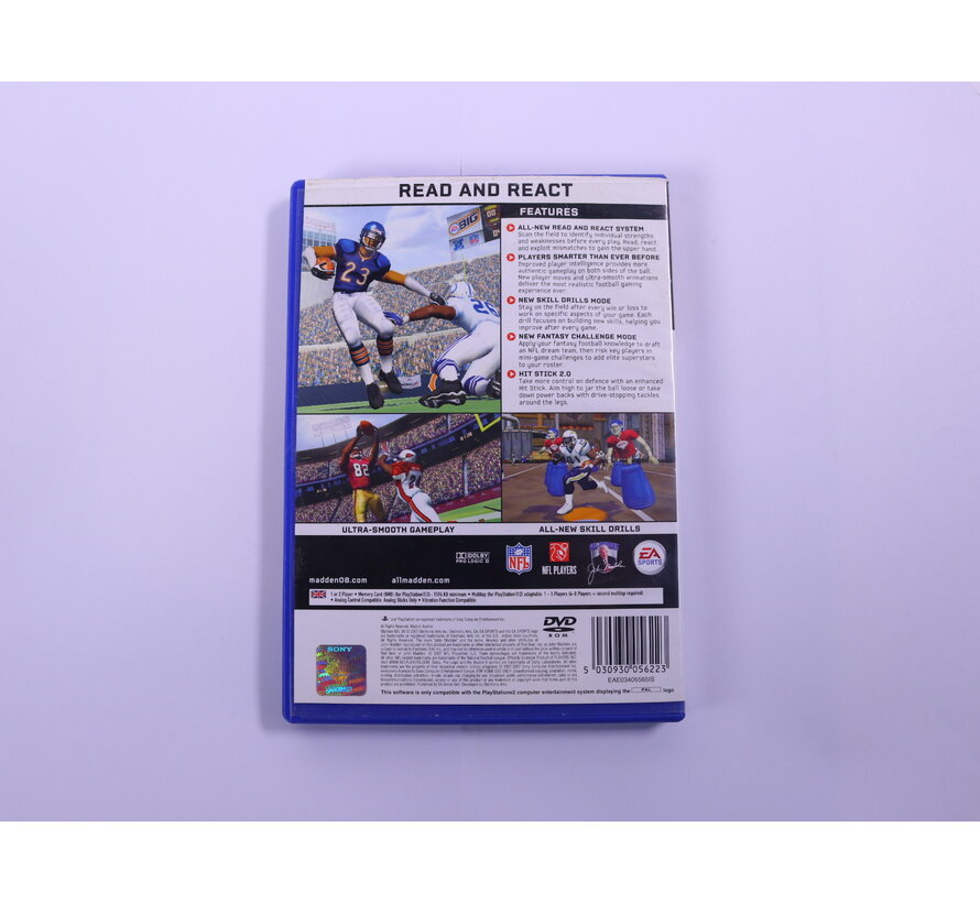 PlayStation 2 - Madden NFL 08