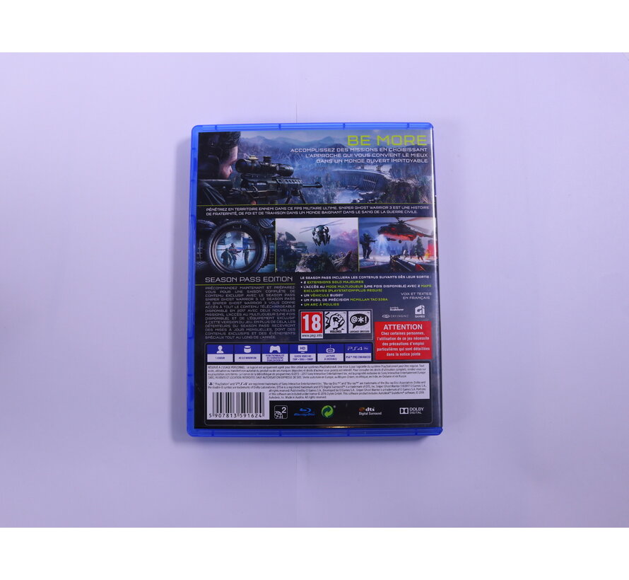 Playstation 4 - Sniper Ghost Warrior 3