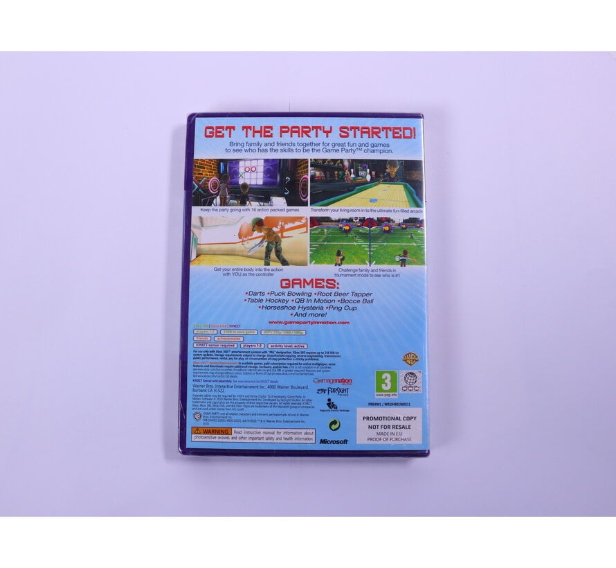 Xbox 360 - Game Party in Motion [Sealed]