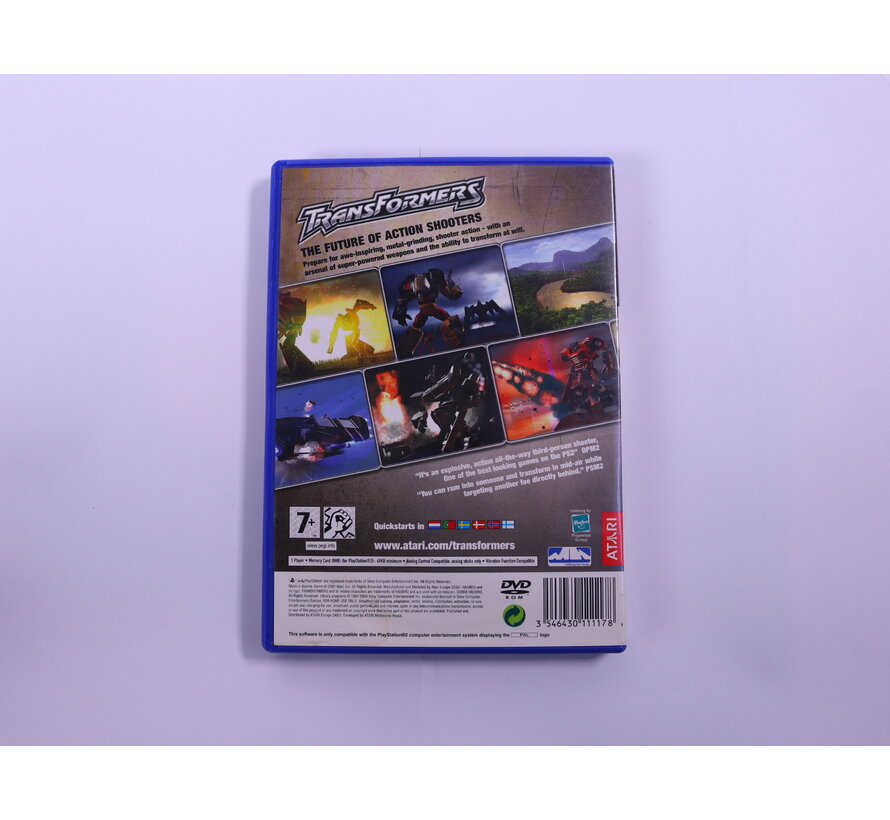 PlayStation 2 - Transformers [No Manual]