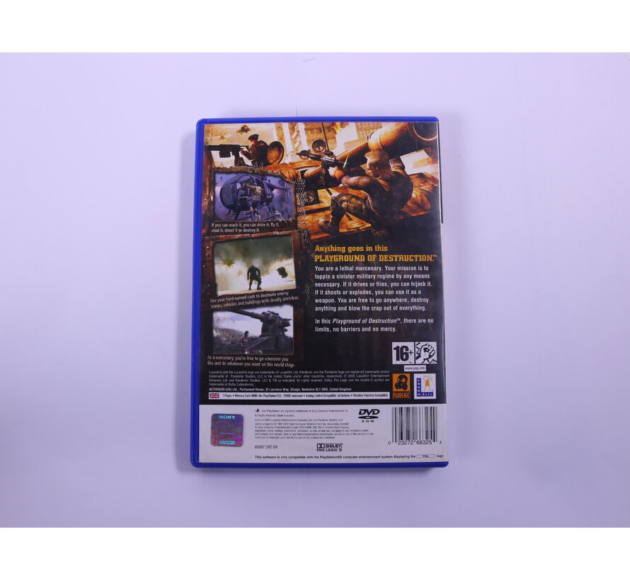PlayStation 2 - Mercenaries: Playground of Destruction [No Manual]