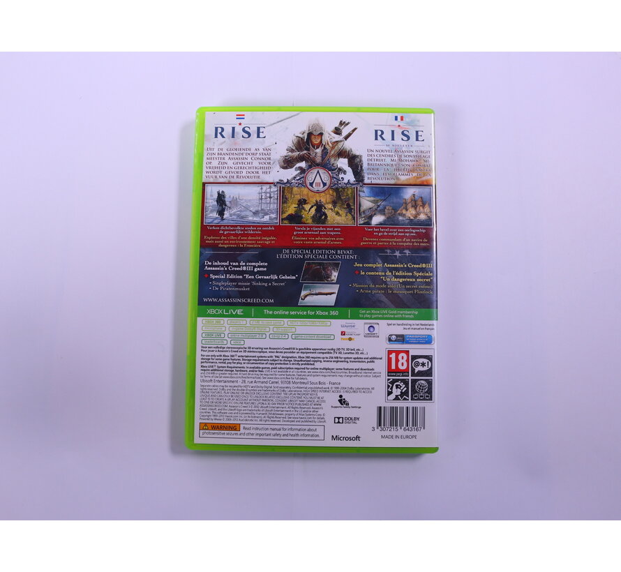 Xbox 360 - Assassin's Creed III