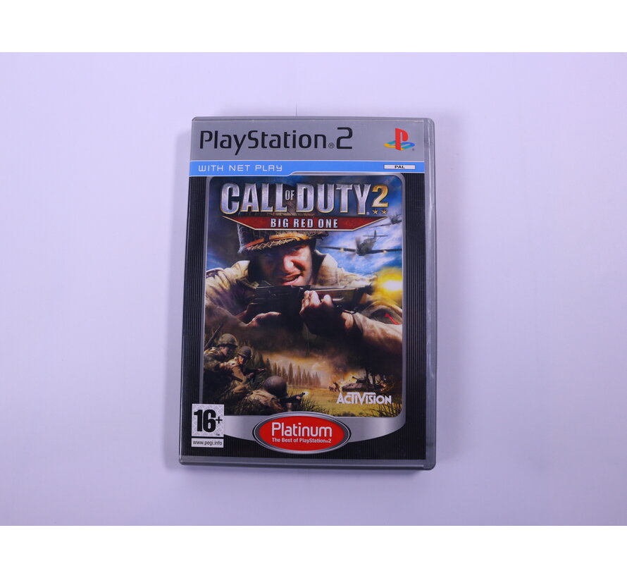 PlayStation 2 - Call of Duty 2: Big Red One [Platinum]