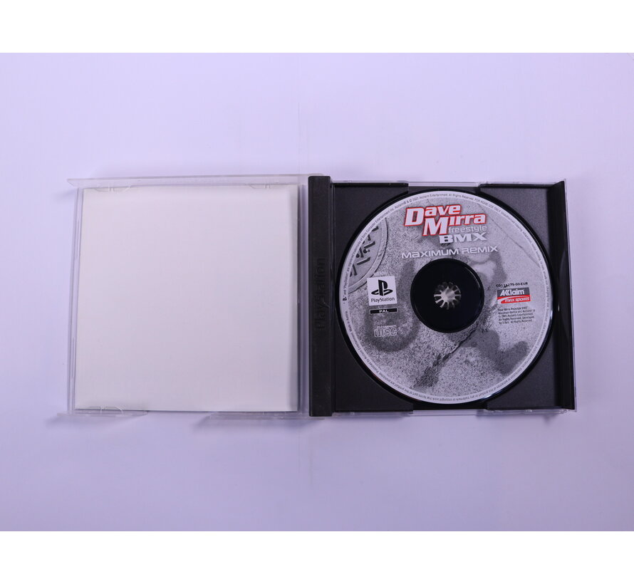 PlayStation 1 - Dave Mirra Freestyle BMX: Maximum Remix