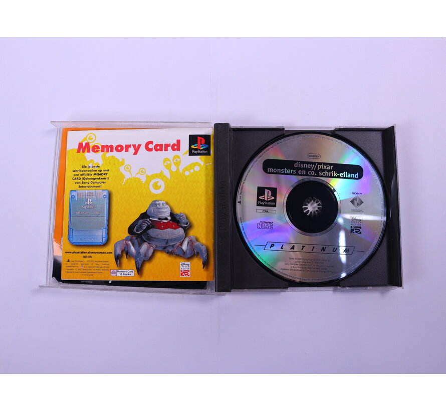 PlayStation 1 - Monsters en Co Schrik Eiland [Platinum]